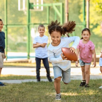 kids playing sports