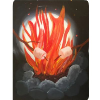 fire painting